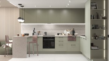 Тренды и новые цвета в дизайне современных кухонь в 2023 году в Безменово - bezmenovo.mebel54.com | фото