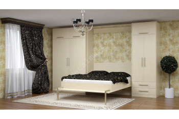 Комплект мебели со шкаф-кроватью трансформер Ратмир в Безменово - bezmenovo.mebel54.com | фото