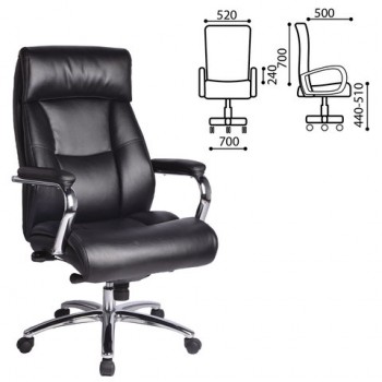 Кресло офисное BRABIX Phaeton EX-502 в Безменово - bezmenovo.mebel54.com | фото