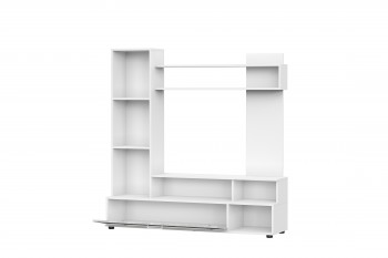 Мебель для гостиной "МГС 9" Белый / Цемент светлый в Безменово - bezmenovo.mebel54.com | фото